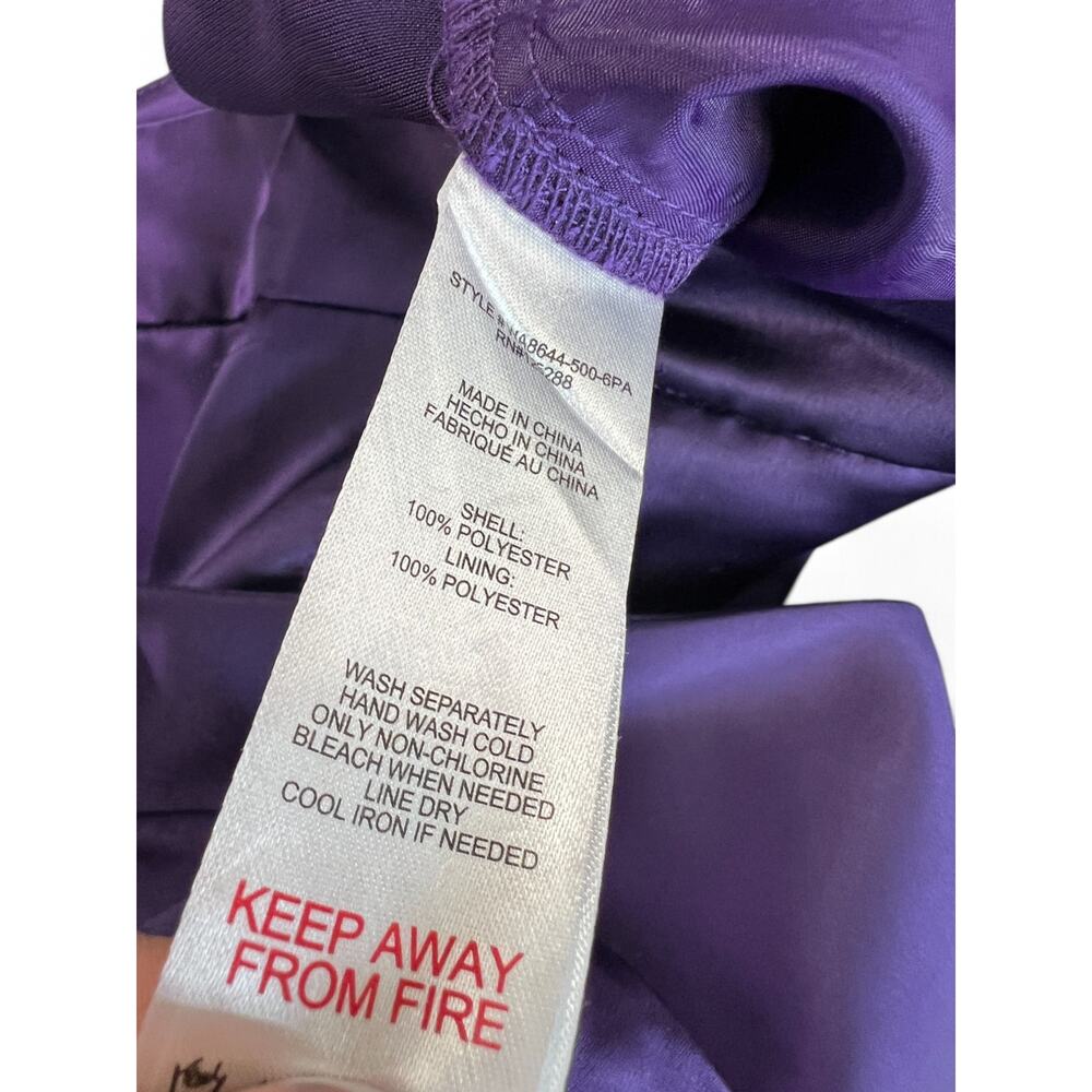 Luxury Designer Jason Wu | 2 | Matching Set Pants Vest Trouser Top Purple Outfit - Picture 6 of 7